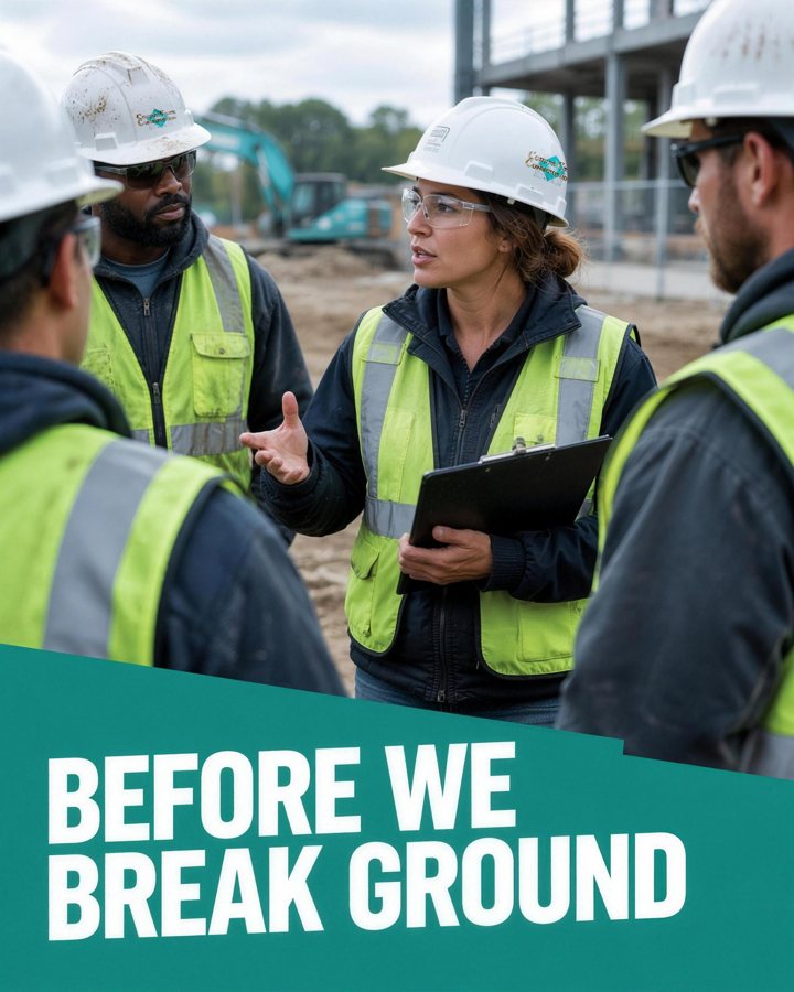 Before we break ground