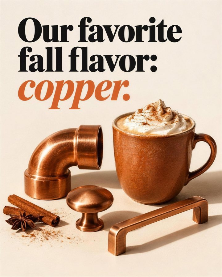Fall flavor: copper